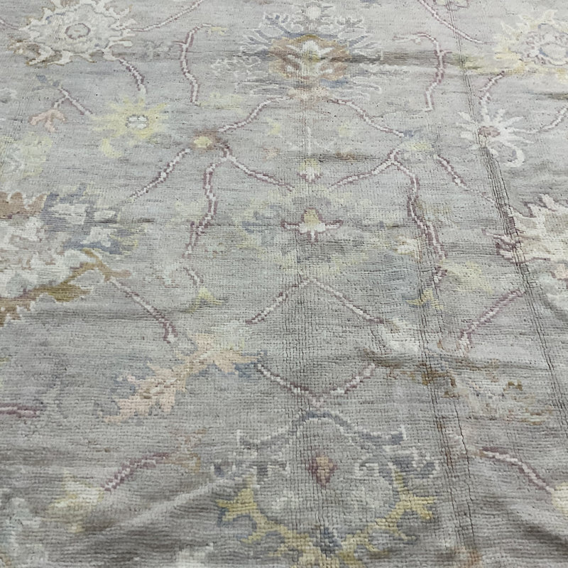 Hand Knotted Wool Geometric Rug