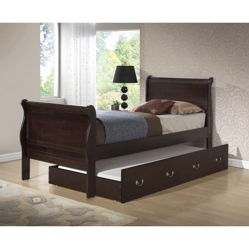 Citronelle Kids with Trundle, Twin, Cappuccino