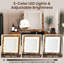 Paolo Dressing Table with Mirror-1608147543