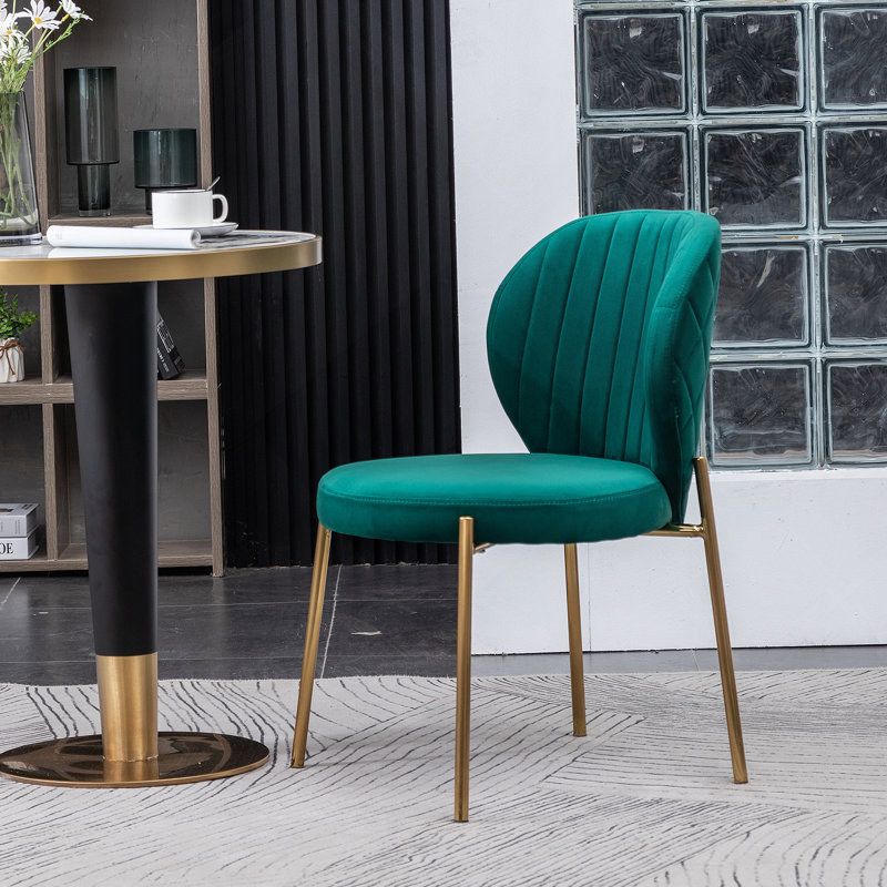 Chaise de salle à manger Amoa, Vert