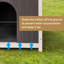 Maison pour chien en bois 2 étages pour l'extérieur et l'intérieur