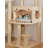 Multi-Functional Solid Wood Cat Tree