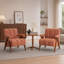 Chaises décoratives de style médiéval-moderne, fauteuils de salon en forme de nuage, structure en bois massif, tissu chenille, ensemble 2 pièces-1519648225-1519648235