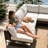 Layinsun Modern Outdoor Wicker Rattan Patio Modular Sectional Corner Chair With 6-inch Thick Cushions-117412119