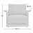 Carlow Aluminum Outdoor Lounge Chair-2633880-2633883