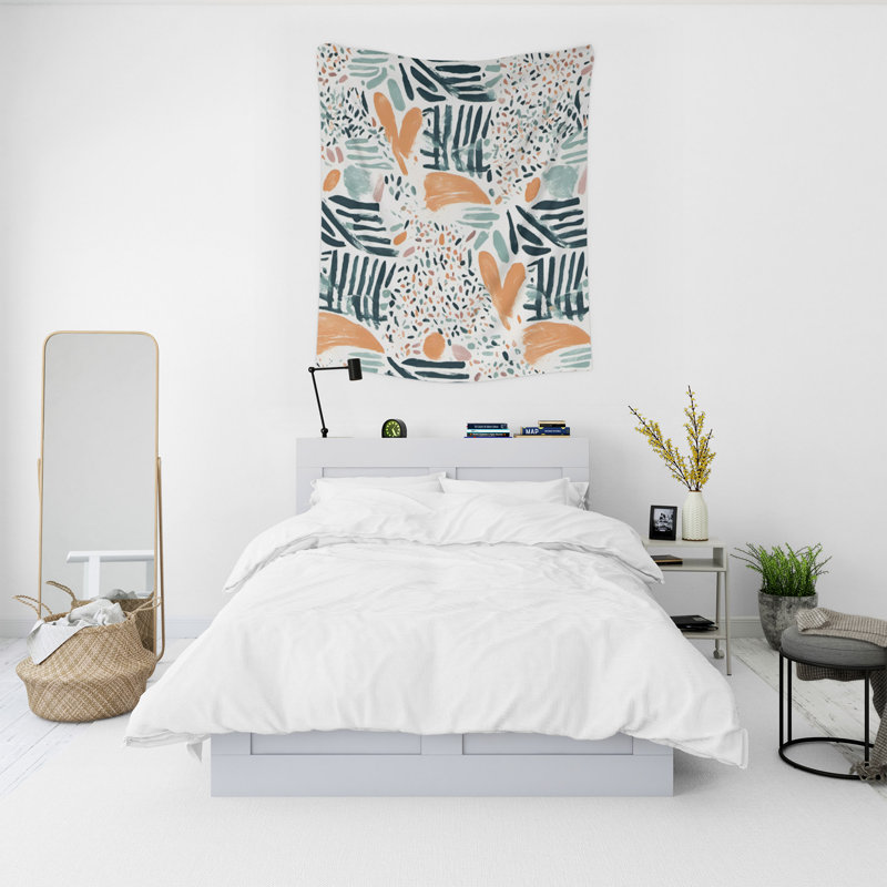 Tapisserie murale, H 88 po x l 104 po