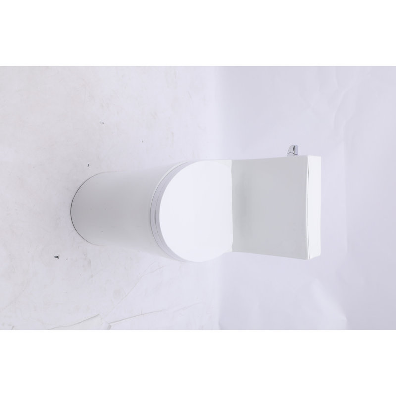 Elongated Toilet 1.28 High Efficiency Chair Height 12" Rough-in White Soft-close Seat Wax Ring Installation Quiet Flush 1000g Map Siphonic Way 2" Valve Size Bowl 16-1/2 With Kit