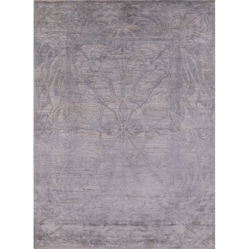 Tapis oriental gris Hagaman, Rond 4 pi