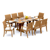 Lagos Outdoor - Piece Teak Dining Set