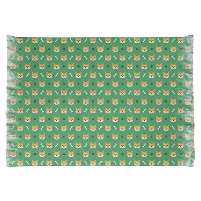 Tapis shiba shiba green area Mcguigan