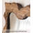 Wabi-Sabi Style Irregularly-Shaped Pine Wood Frame Full-Length Mirror-13998778