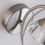 Rivale Stainless Steel Armed Sconce-1295459064