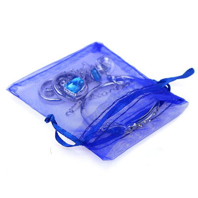 3 x 4 pouces Organza mariage cadeau de fête des sacs-cadeaux bonbons sac transparent (ensemble de 200)