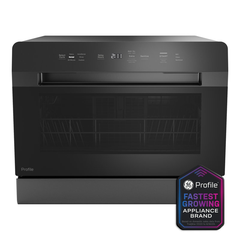GE Profile ENERGY STAR® Smart Compact Dishwasher for Countertop or Built-In