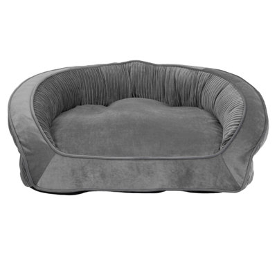 La-Z-Boy Luna Recycled Velvet Dog Bed