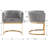 Modern Barrel Dining Chair With Backrest And Armrests Side Chair For Dining Room, Parlor And Balcony-75174707-75174709