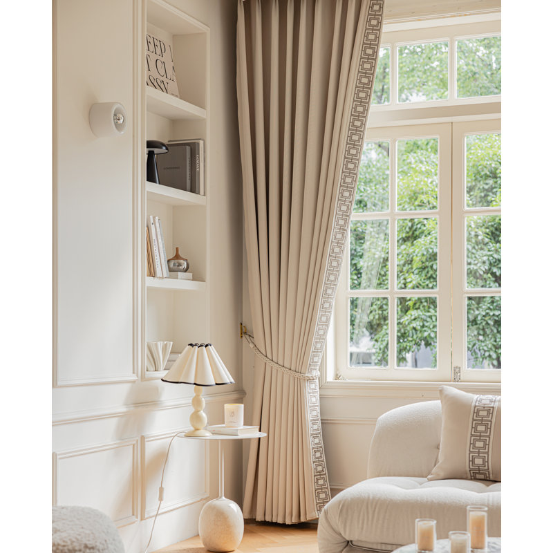 Paire de rideaux occultant Lena, L 50 po x L 84 po