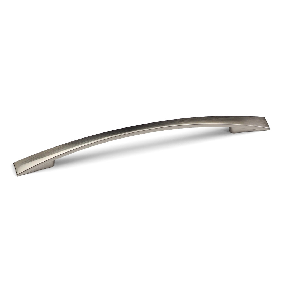 Brushed Nickel Kitchen Door Handle 160mm Centres Silver Grey Bow Bar Drawer Cabinet Cupboard Wardrobe Replacement Pull - Image 6