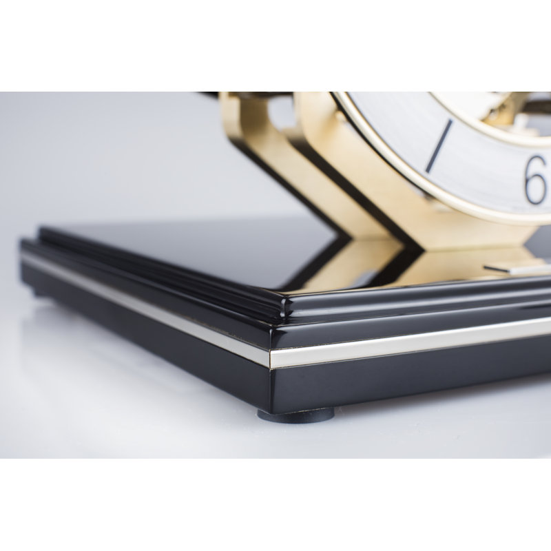 Clarke Mechanical Clock, Black
