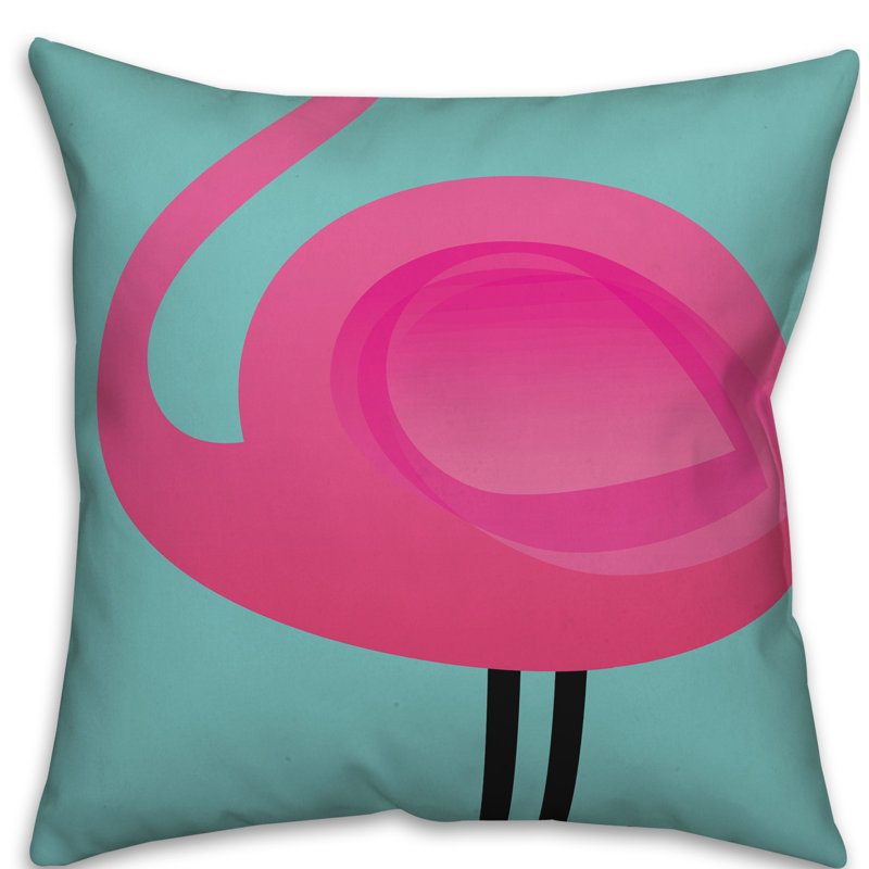 Coussin décoratif d'intérieur/d'extérieur, H 18 po x l 18 po, Pas de bourre