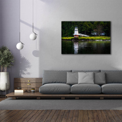 Epic Graffiti 'Morning On The Kennebec' by Rick Berk Canvas Wall Art, 60" x 40"