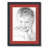 Black Wood Matte Picture Frame with Mat-70821389