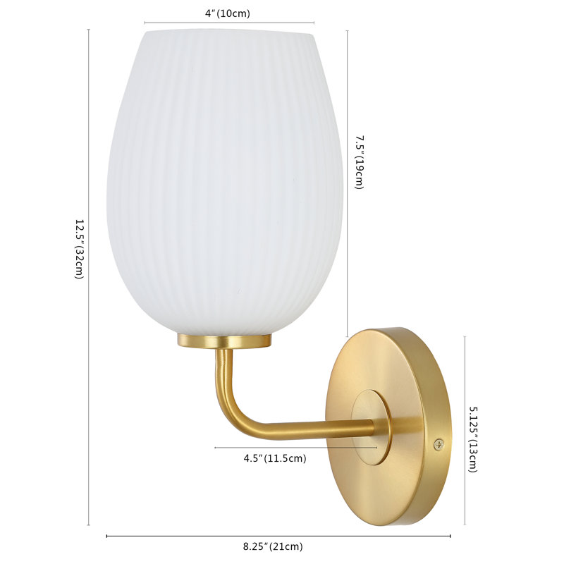 Nodab Iron Armed Sconce