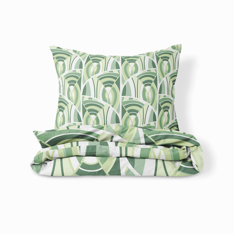Abstract Duvet Cover, King Duvet Cover + 2 King Shams