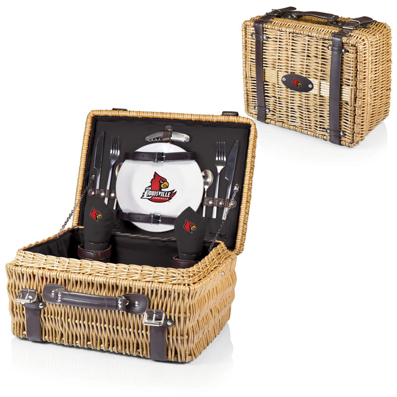 Panier de pique-nique champion NCAA, Noir, Cardinals de l'Université de Louisville