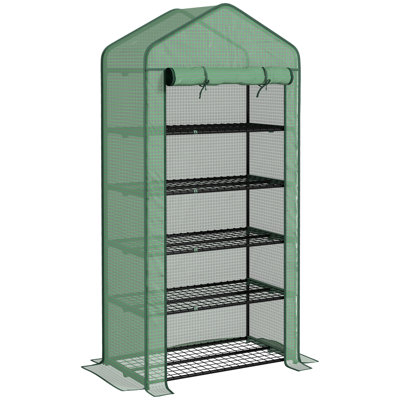 Brittinay 3 Ft W x 2 Ft D Mini Greenhouse