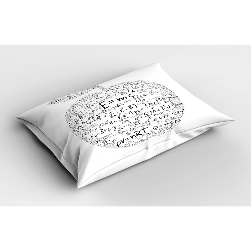 Educational Machine Printed Sham Set, Twin