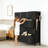 38.98"W 10-Drawer Fabric Dresser with Wood Top and Side Pockets, Storage Chest-1029289570