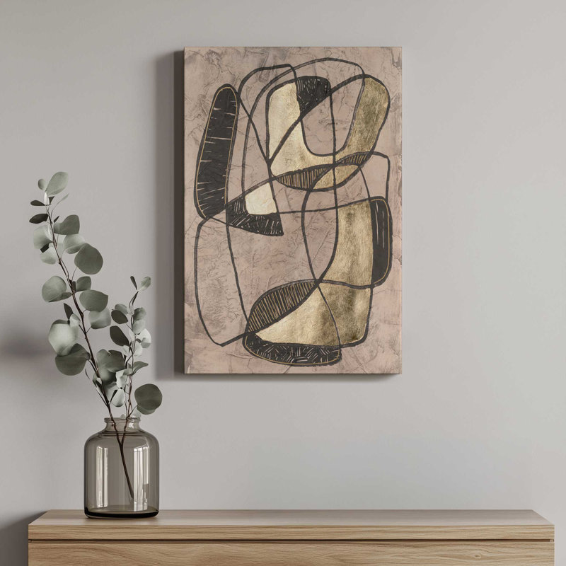 «Interaction II» par June Erica Vess, reproduction d'art sur toile, H 24 po x l 18 po, Ne s’applique pas
