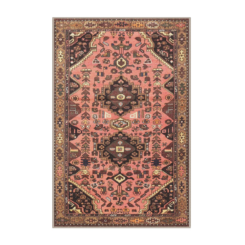 Oriental Indoor Rug, Rectangle 5' x 7'
