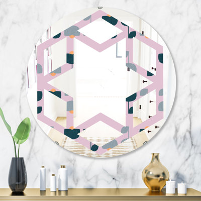 Miroir mural Hexagon Star