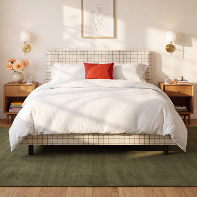 Avila Cotton Upholstered Bed