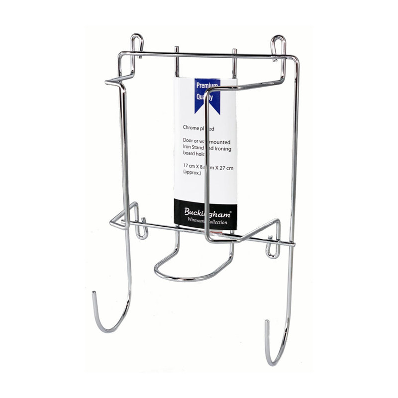 Buckingham Wall Iron Stand Chrome Plated