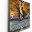 Horloge murale Sailship on the Ocean at Dawn-1868882781