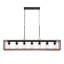 Lustre rectangulaire à 7 lumières à intensité variable Elutheria-1417396821