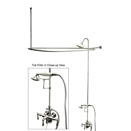 Vintage Volume Control Complete Shower System with Rough-in Valve