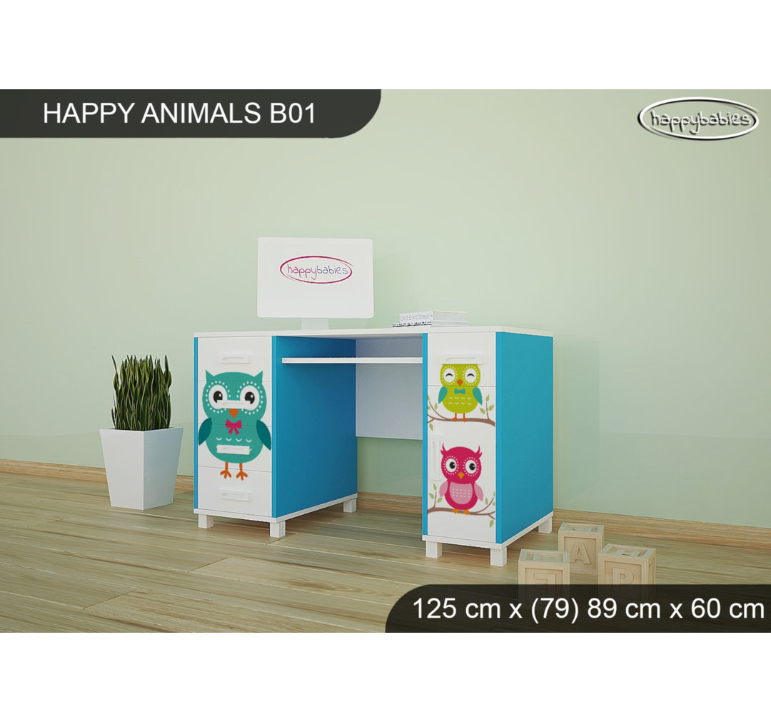 Animals 125cm W Computer Desk
