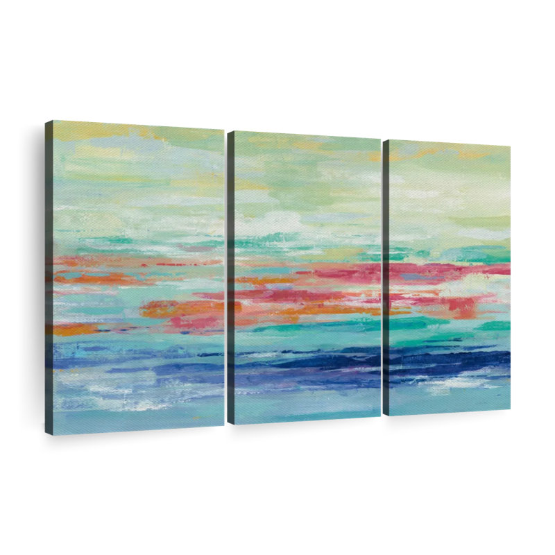Nature «California Surf Canvas Print» sur, H 74 po x l 48 po