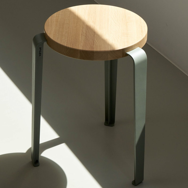 Tabouret Lou, Eucalyptus Grey