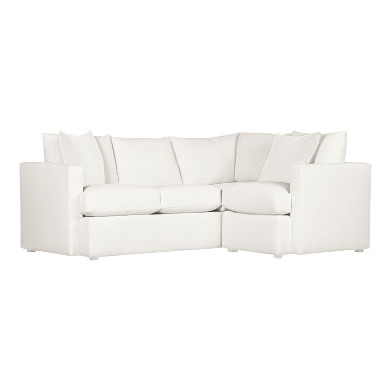 Canapé modulaire 2 pièces American Bungalow, Kennelly Snow, Casa Blanca