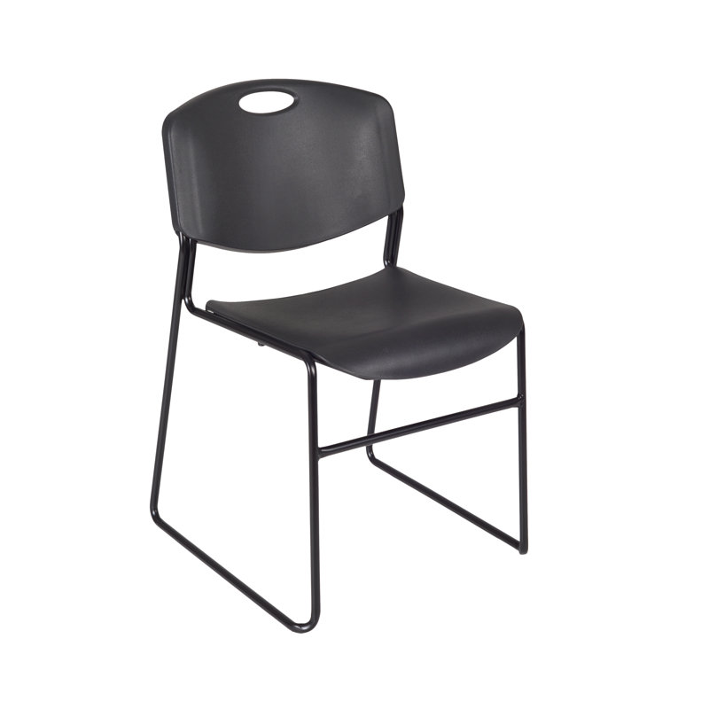 Chaise empilable Regency Zeng, Noir