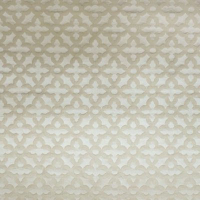 Geometric Cotton Blend Fabric