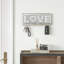 Porte-clés mural avec miroir LOVE-1150532273