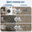Farmhouse Scalloped Rug Washable Rug with Non Slip TRP Backing, Low Pile Non Shedding Rustic Carpet, Soft Thin Foldable Printed Mat for Living Room Bedroom-660204446-660204439