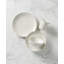 French Perle Scallop White Scallop 4-Piece Place Setting