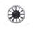Clocks, 20" Round, Wall Clock, Black, Silver, Transitional